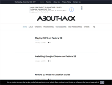Tablet Screenshot of abouthack.com